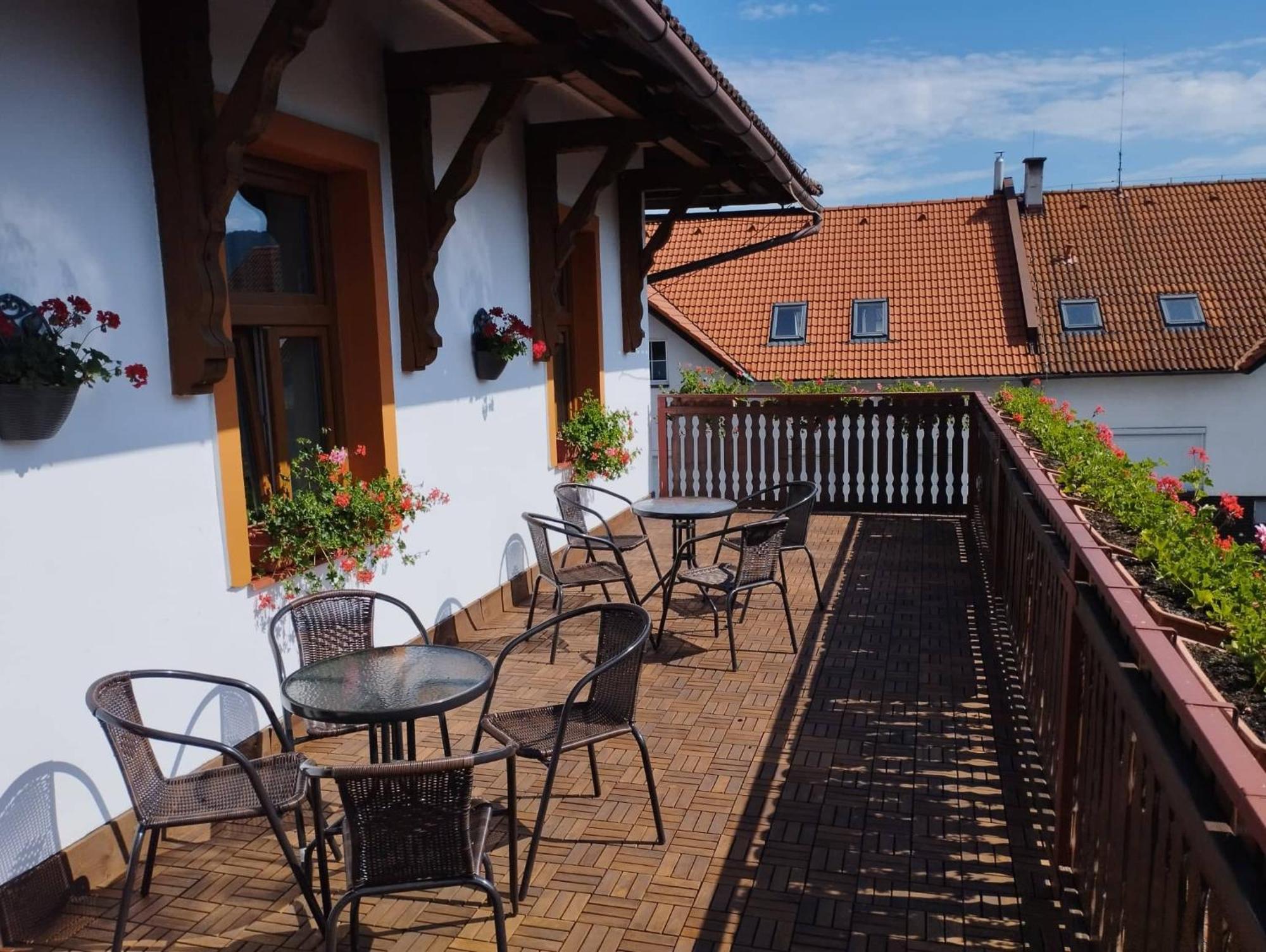 Penzion Restaurace u Helferů Libuň Esterno foto