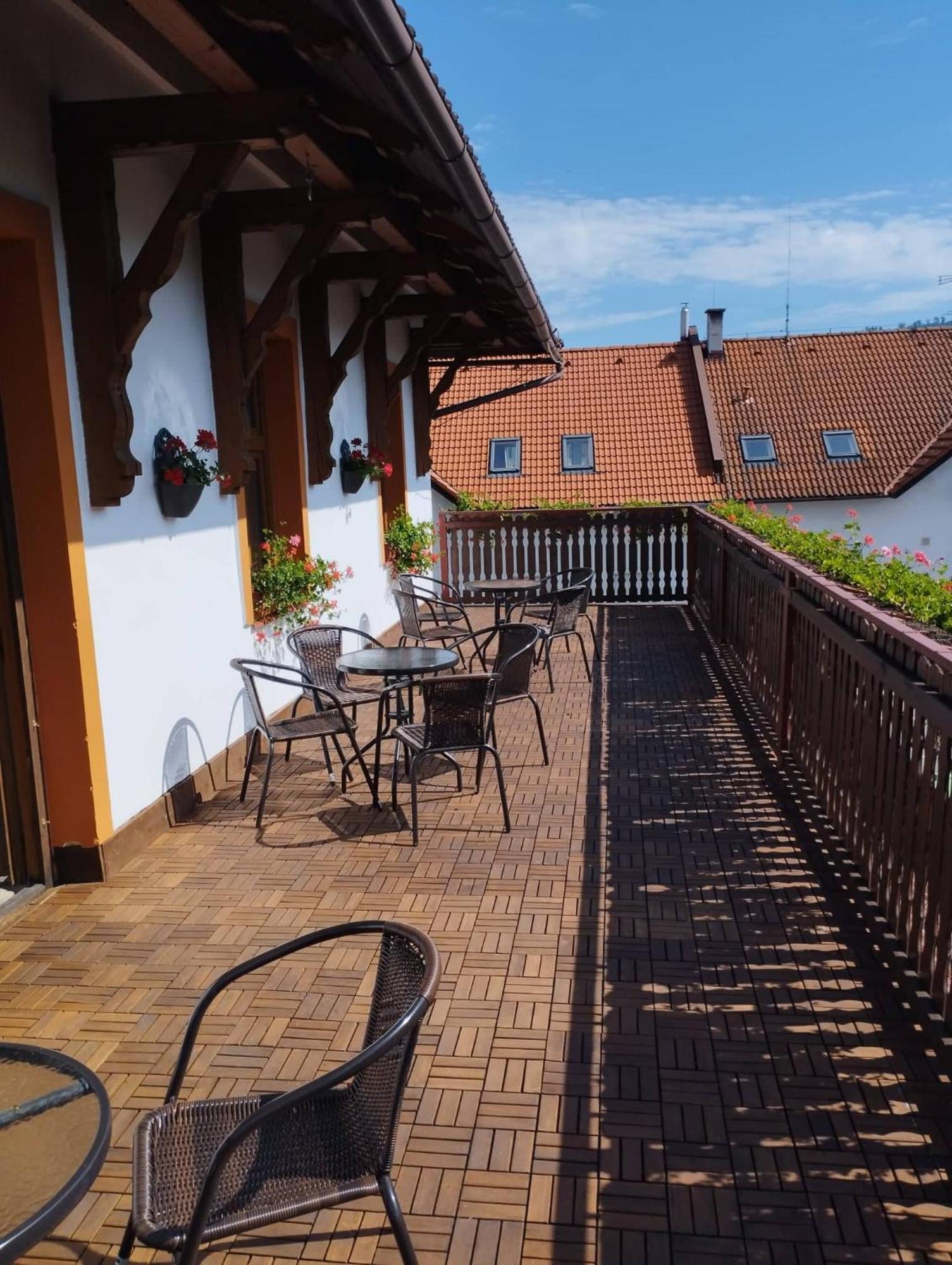 Penzion Restaurace u Helferů Libuň Esterno foto